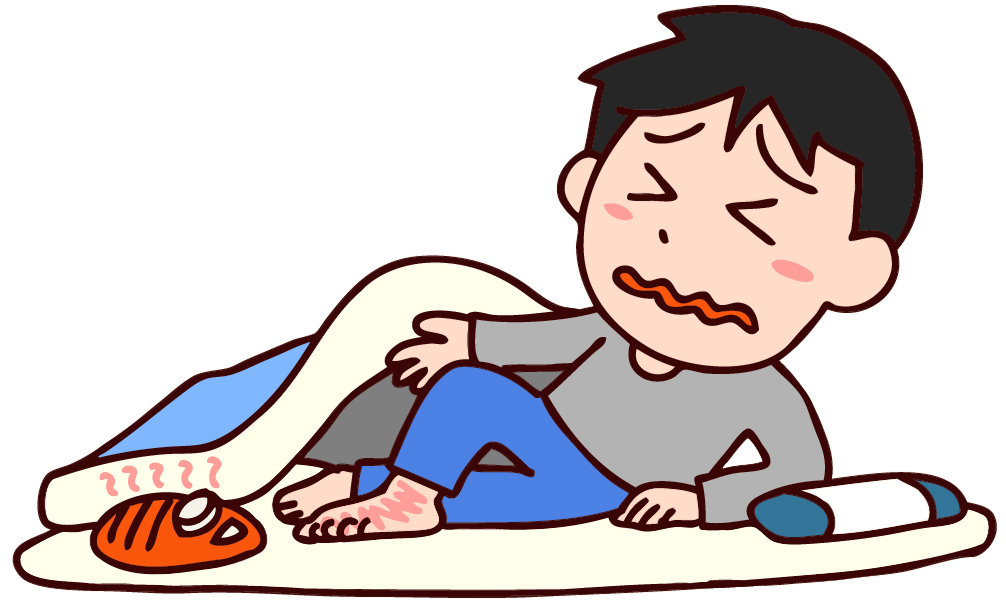 低温火傷に注意しましょう。